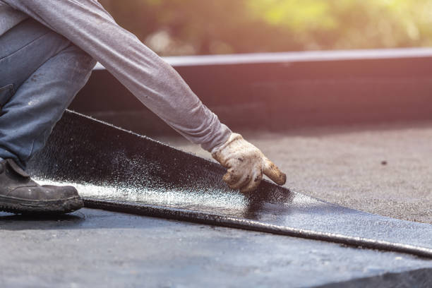 Professional Waterproofing technician working in Hannibal, NY